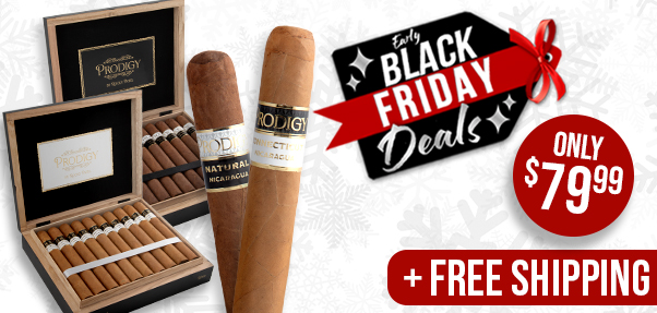 Rocky Patel Prodigy Boxes only $79.99 + Free Shipping!