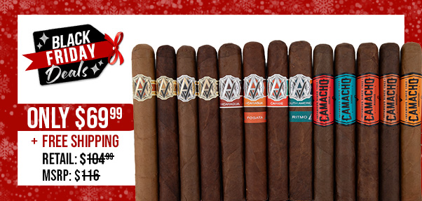 Black Friday Avo & Camacho 13 Cigar Sampler Only $69.99 + Free Shipping!