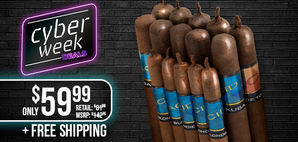 Acid 15 Cigar Brand Collection Sampler Only $59.99 + Free Shipping!