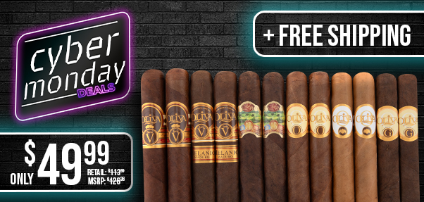 Oliva 12 Cigar Robusto Sampler Only $49.99 + Free Shipping!