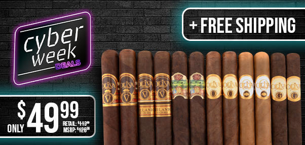 Oliva 12 Cigar Robusto Sampler Only $49.99 + Free Shipping!