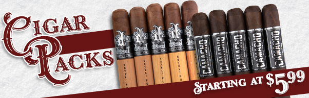 Cigar Packs Starting at $5.99