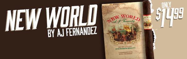 New World Dorado Minis by AJ Fernandez only $14.99 + Free Shipping!