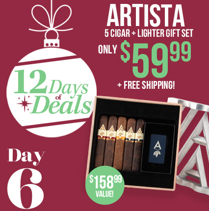 Artista 5 Cigar Gift Set Only $59.99 + Free Shipping!