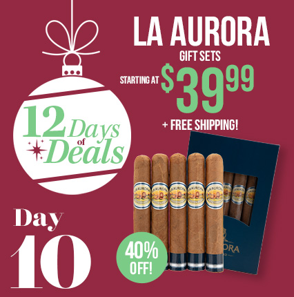 12 Days of Deals - Day 10: 40% Off + Free Shipping on La Aurora Gift Packs!