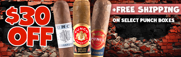 $30 Off + Free Shipping on Select Punch Boxes!