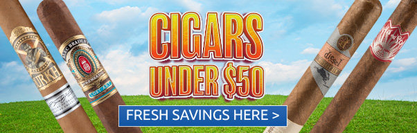 Cigars Under $50 - Rocky Patel, Punch, Acid, & Many More! vz 0 - FRESH SAVINGS HERE 