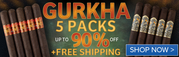 Gurkha 5-Packs Only $19.99 + Free Shipping! W 