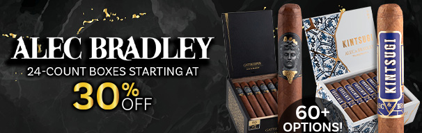 30% off Alec Bradley!