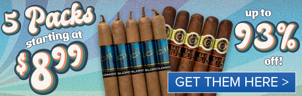 5-Packs Starting at $8.99 - Acid, CAO, Punch, & Many More!