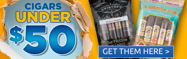 Cigars Under $50 - Drew Estate, Oliva, Camacho, & More!