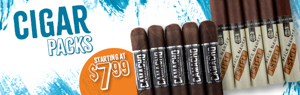 Cigar Packs Starting at $7.99!