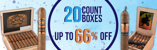 20 Count Boxes Starting at 57.99!