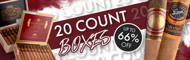 Up to 66% off 20 Count Boxes!