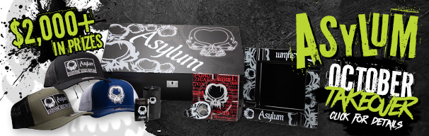 Asylum October Takeover Sweepstakes