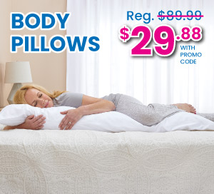 Body Pillows $29.88 With Promo Code