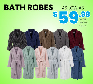 Bath Robes As Low As $59.98 With Promo Code