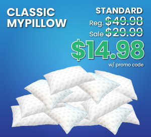 Classic MyPillow Standard $14.98 W/Promo Code