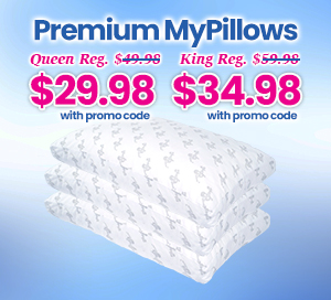 Premium MyPillow Queen Regularly $49.98 Now $29.98 With Promo Code