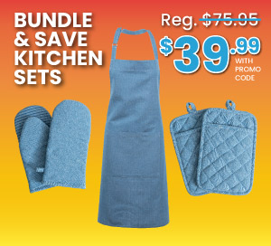 Bundle & SAVE Kitchen Sets $39.96 With Promo Code