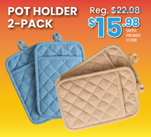 Pot Holder 2-Pack $15.98 With Promo Code