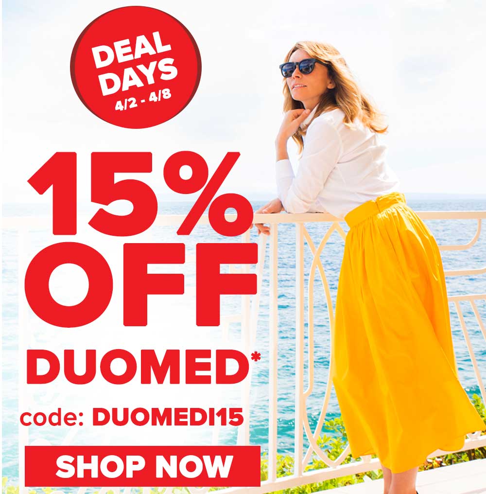 15% off Duomed with code: DUOMEDI15