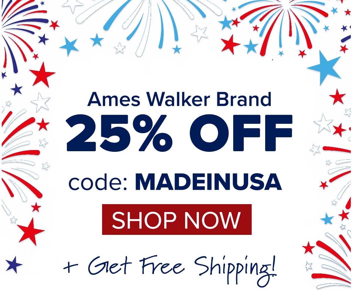 25% off Ames Walker with code: MADEINUSA