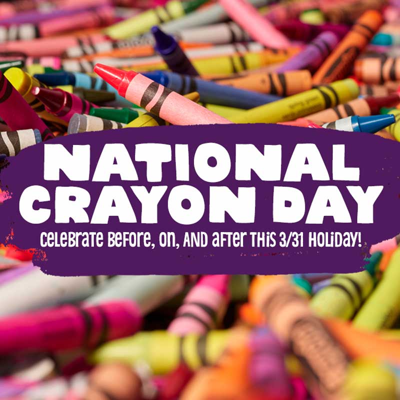 Crayon Creators Unite! It’s National Crayon Day 🌈 - Crayola