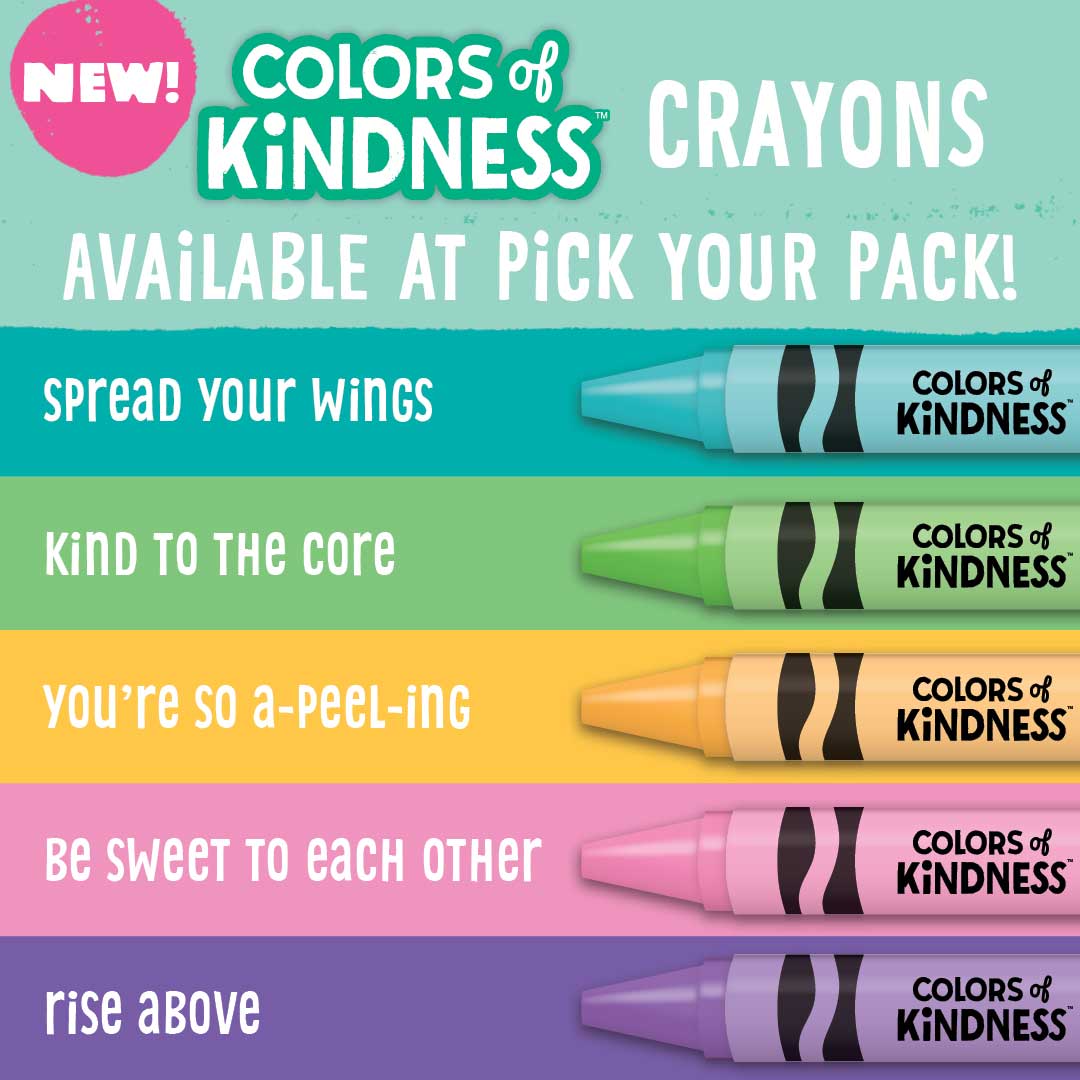 Crayola Colors of Kindness Crayons 24 ct, 24 pk - Pay Less Super Markets