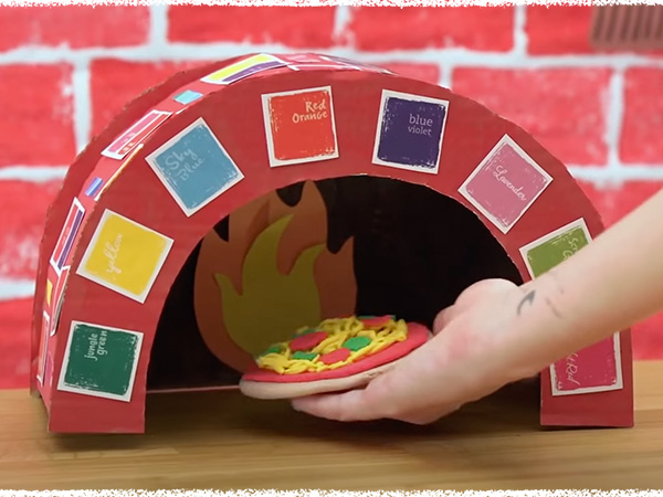 Cardboard Pizza Oven, Craft