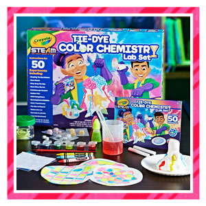 Crayola Tie-Dye Color Chemistry Set