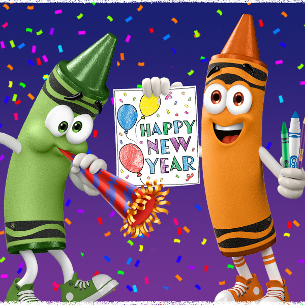 Crayola - The new school year is fast approaching - here's to