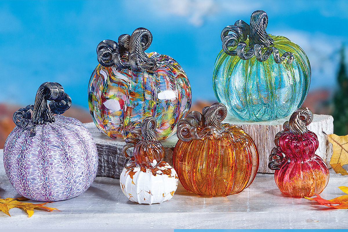 Make A Statement With Magical Glass Pumpkins Uno Alla Volta 4700