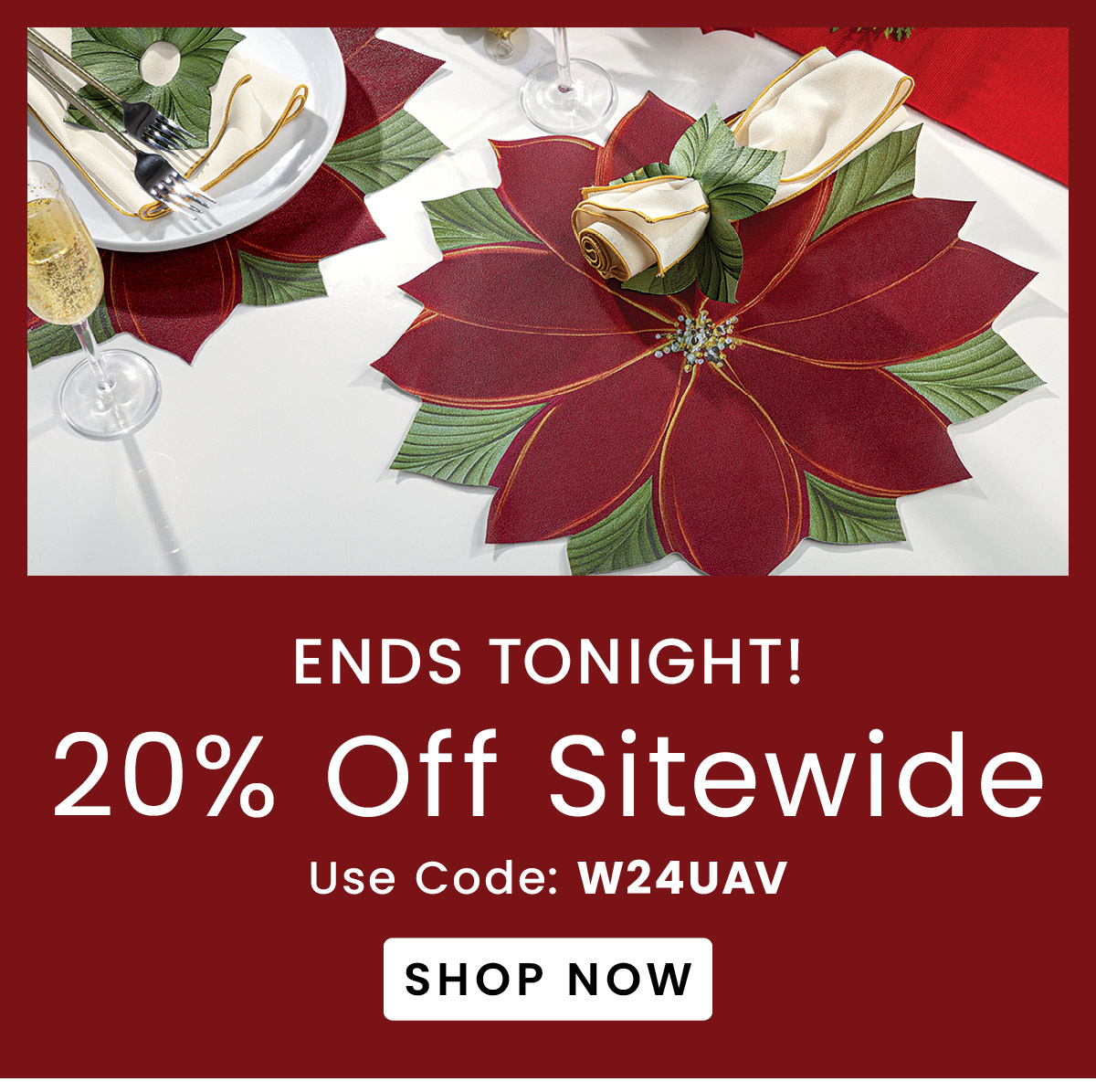 Anniversary Sale – 20% Off Sitewide | Use Code: W24UAV​