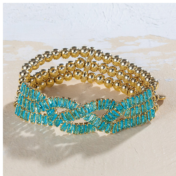 Teals Of Tuscany Bracelet