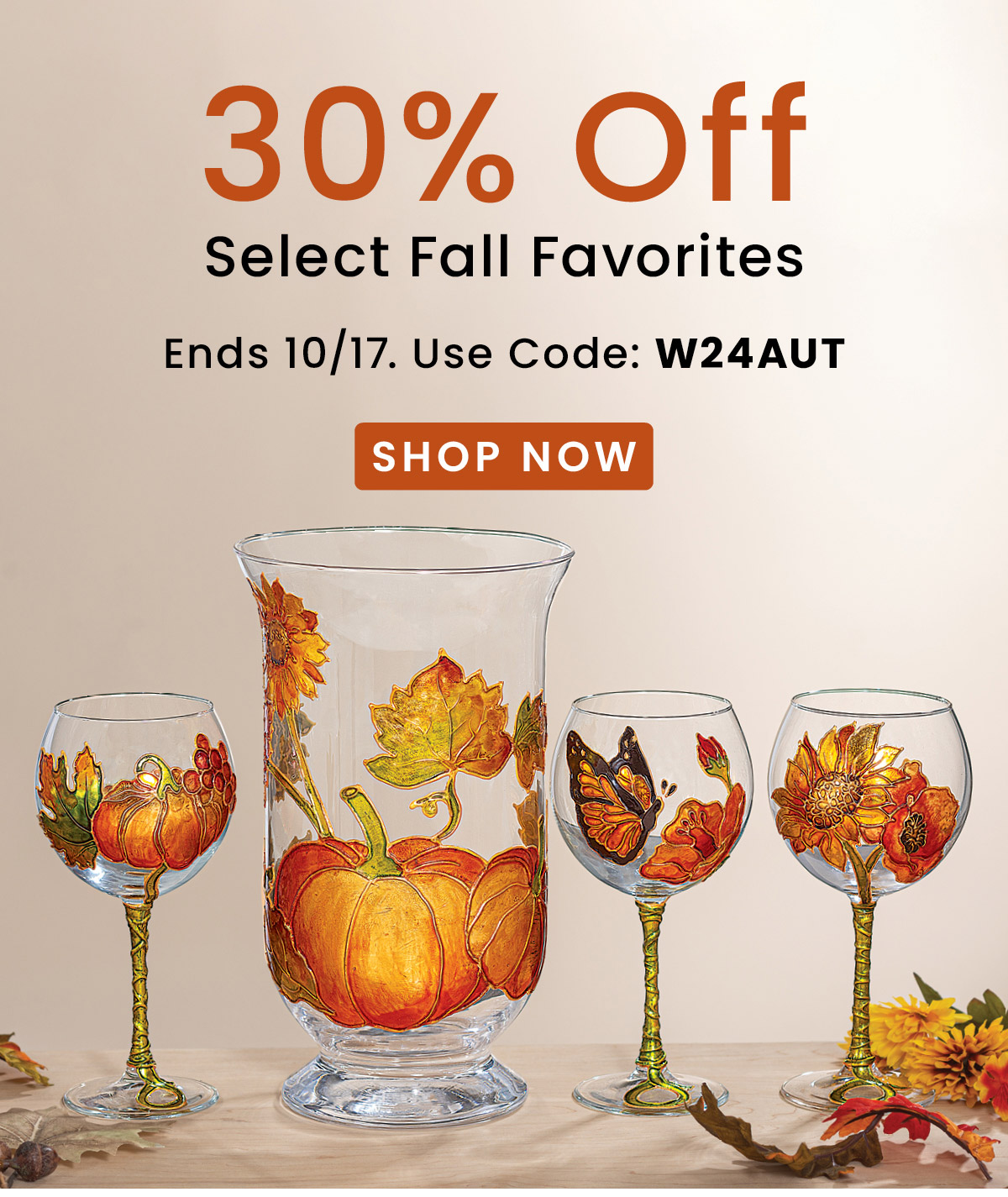 30% Off Select Fall Favorites | Use Code: W24AUT