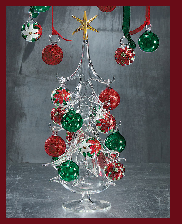 Glass Christmas Tree