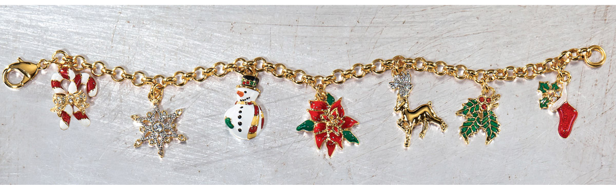 Christmas Charm Bracelet