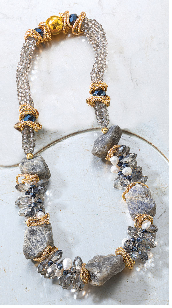 Luxurious Labradorite Necklace