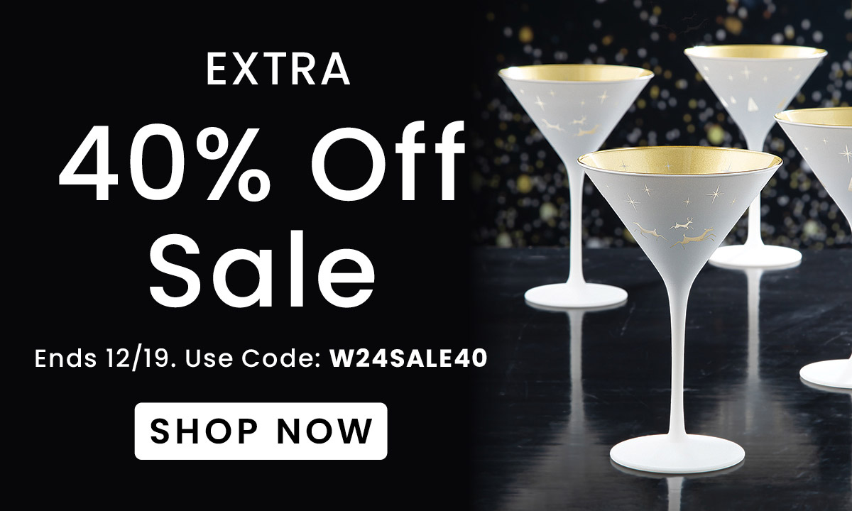 Extra 40% Off Sale | Use Code: W24SALE40​