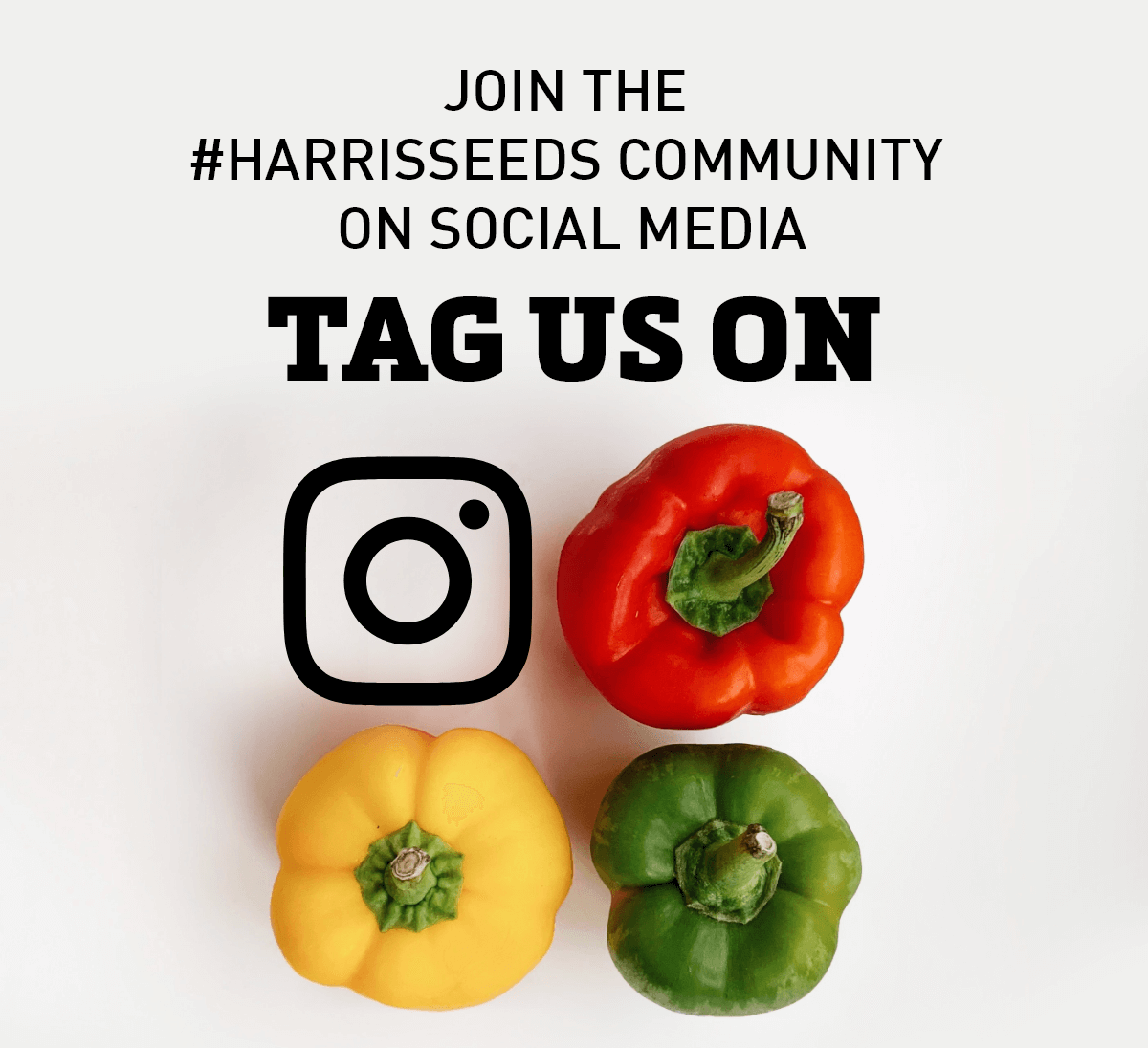 Join the #HARRISSEEDS Community on Social Media - Tag Us On Instagram