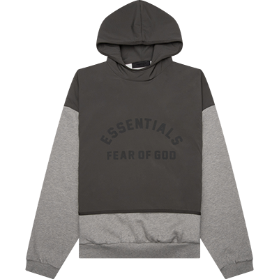 Nylon Fleece Hooded Sweater