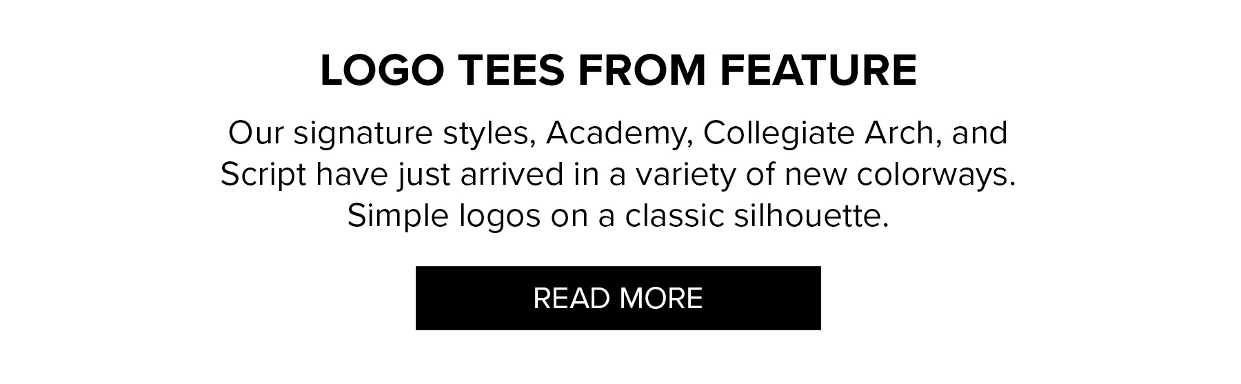 The FEATURE Logo Tees: New Colors and Styles - Feature Sneaker Boutique