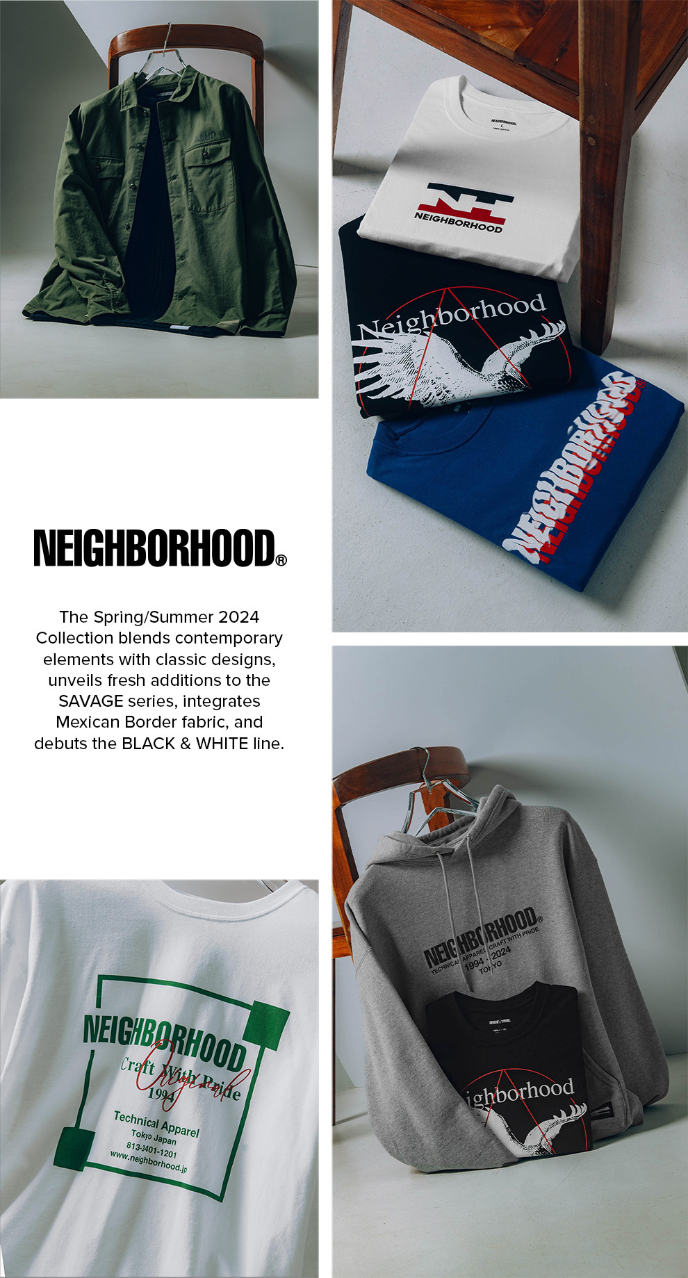 Neighborhood | Spring/Summer 2024 - Feature Sneaker Boutique