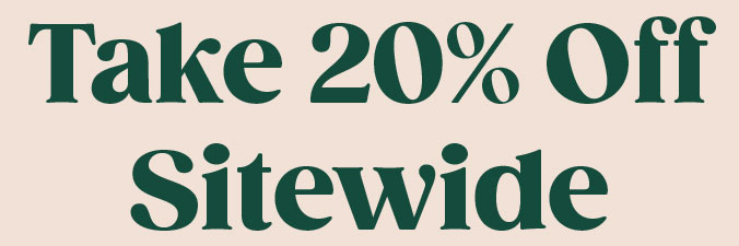 Take 20% Off Sitewide