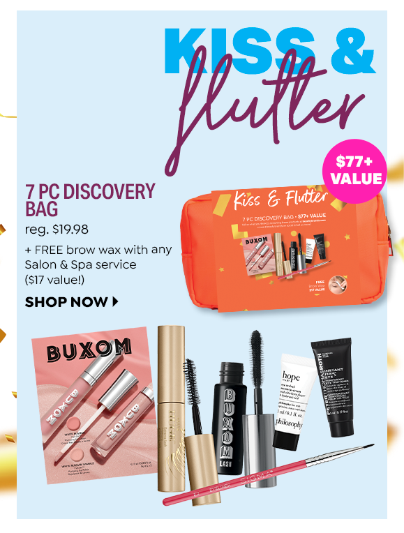 Beauty Brands Kiss & Flutter Discovery Bag