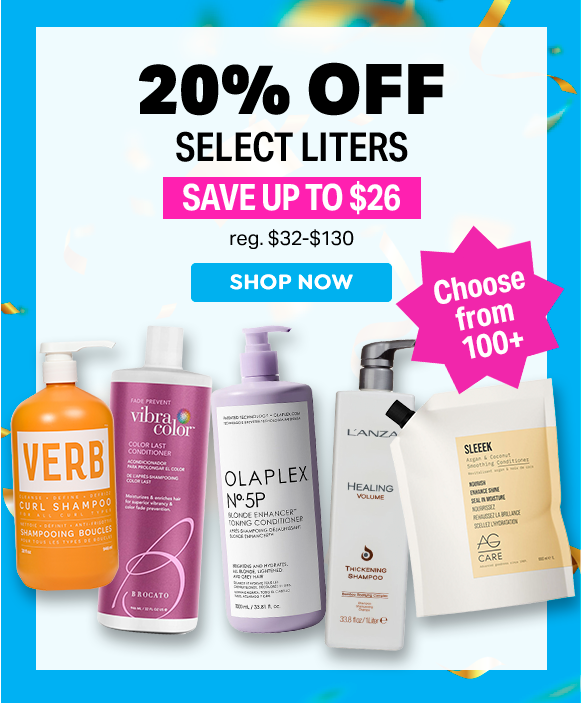 20% OFF LUXE LITERS