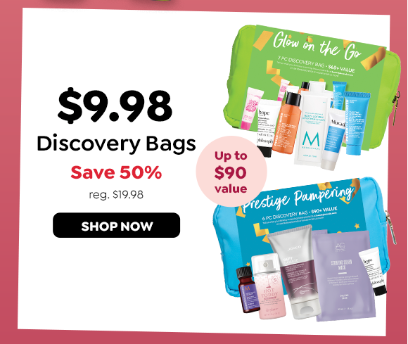 $9.98 DISCOVERY BAGS