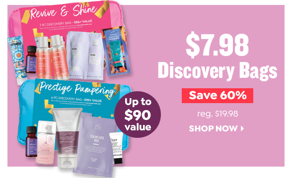 $7.98 DISCOVERY BAGS