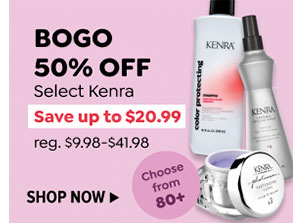 BOGO 50% OFF KENRA